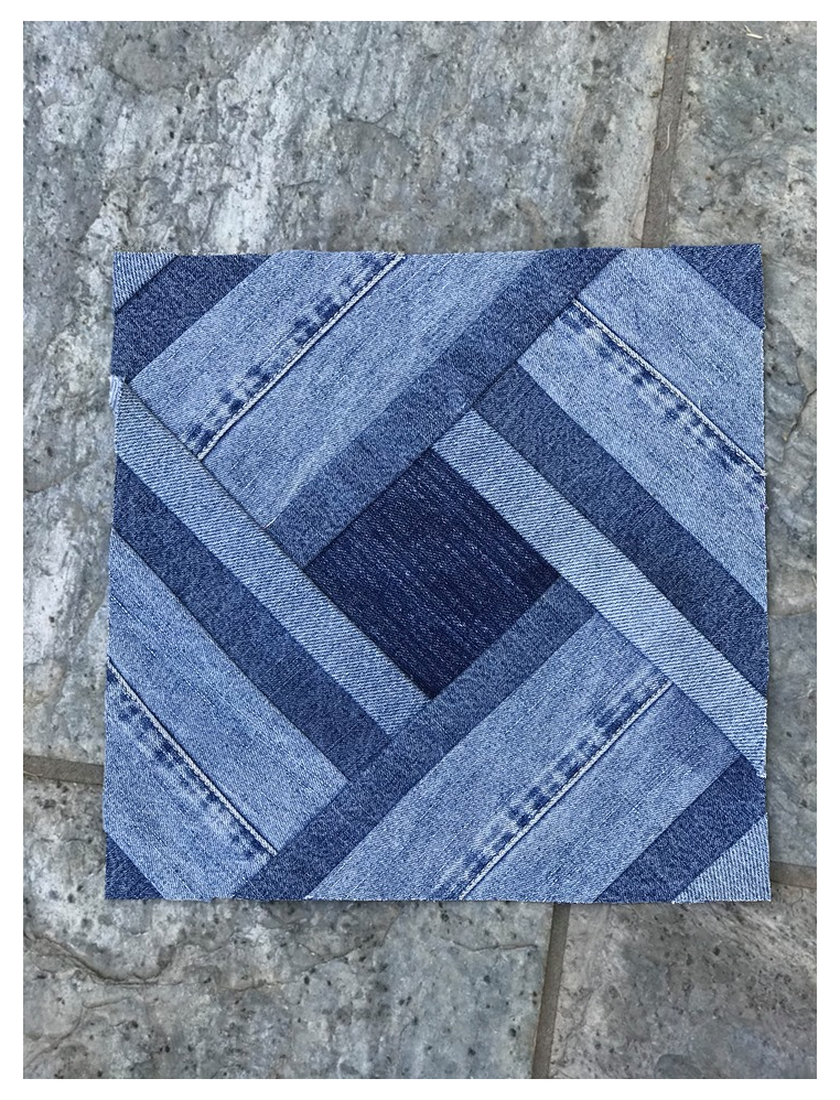 Пэчворк джинса фото #denim #quilt #ideas no link partial seam construction, great in stripes or stra