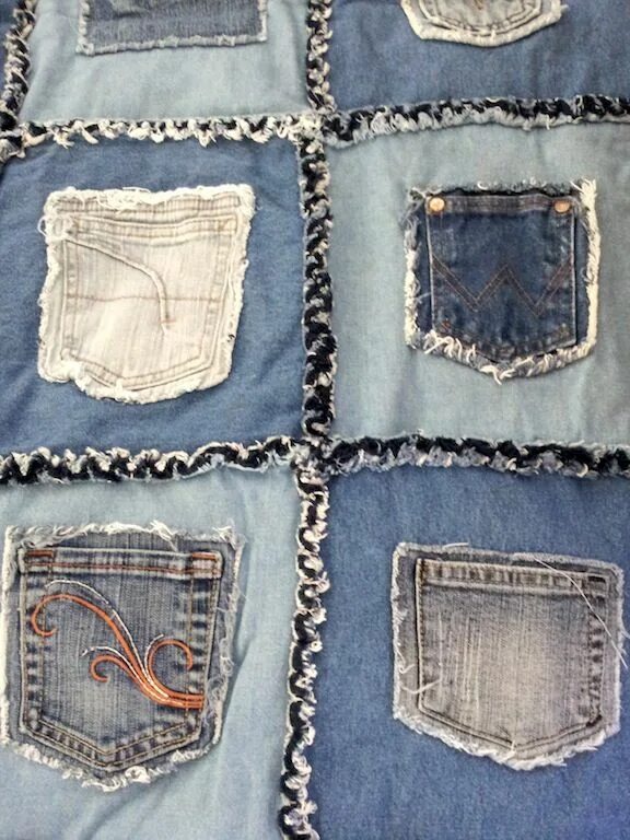 Пэчворк джинса фото Denim Quilt Projects