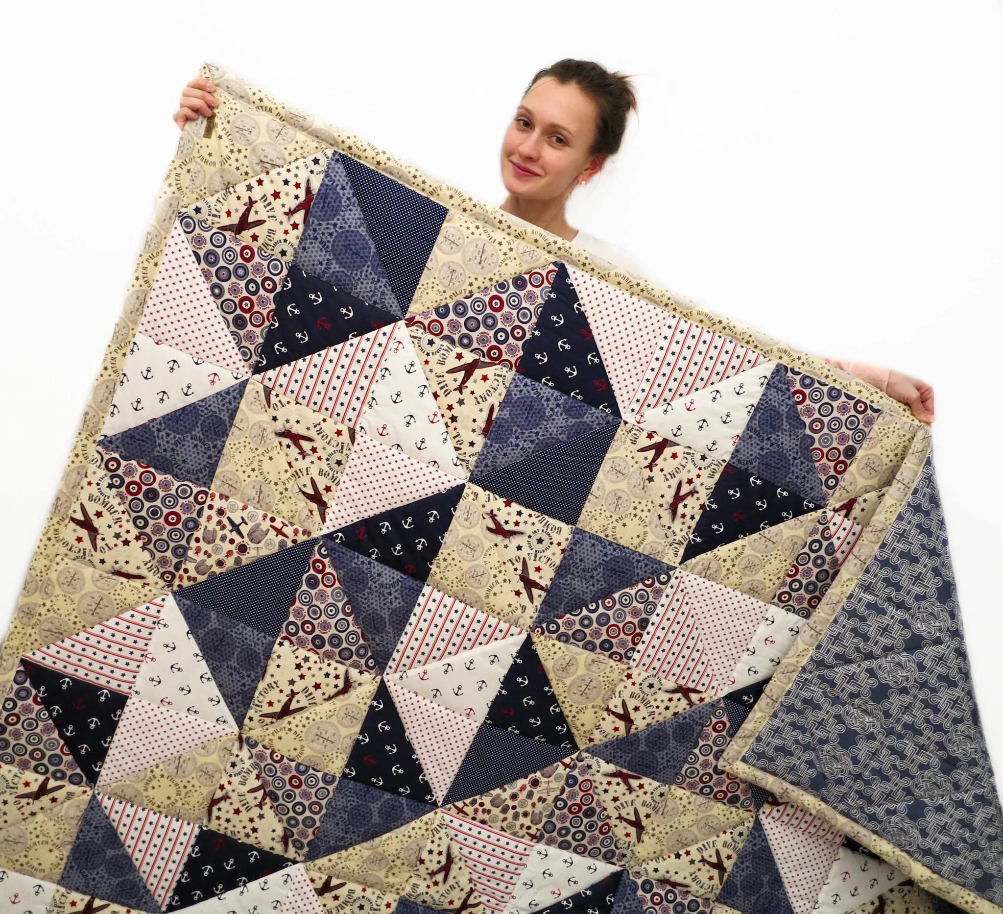 Пэчворк фото готовых работ Big patchwork blanket TreeCo.ru Одеяло, Лоскутное одеяло, Современные лоскутные 