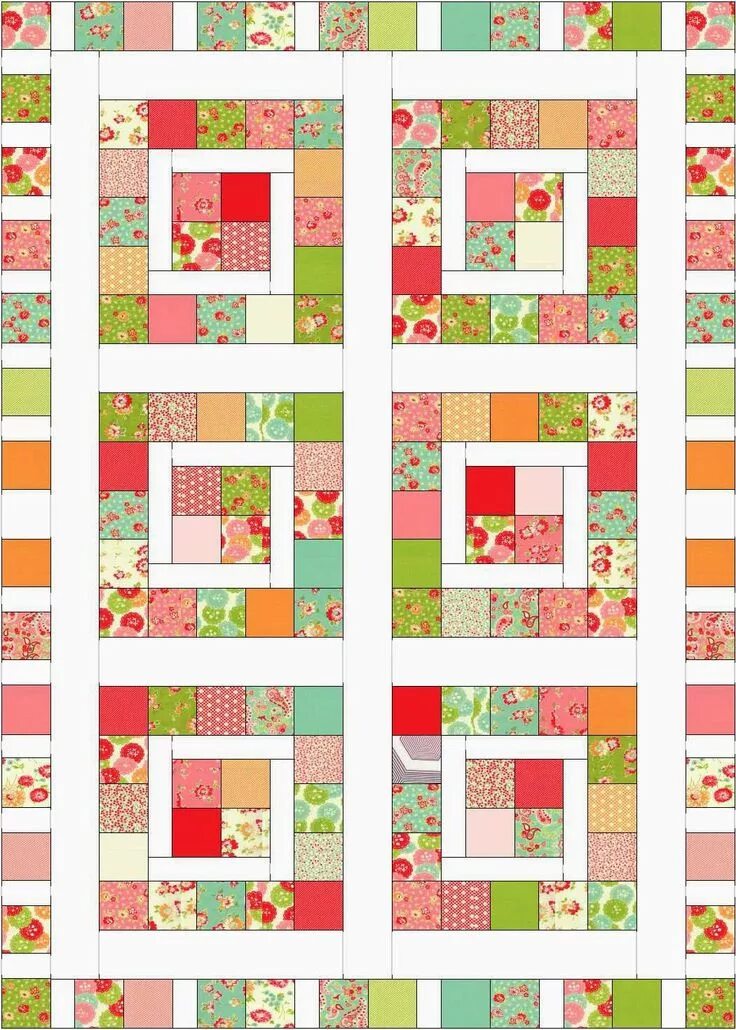 Пэчворк фото схемы Creating Your Own Designs Charm pack baby quilt, Quilts, Quilt patterns