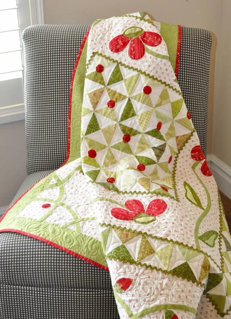 Пэчворк идеи для вдохновения фото Beautiful! Quilts, Quilt patterns, Applique quilts