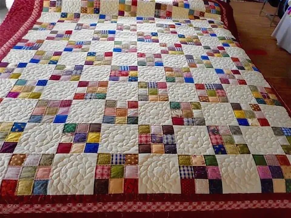 Пэчворк одеяло схемы фото Amish 9 Patch Quilt Quilt patterns, Quilts, Patchwork quilt patterns