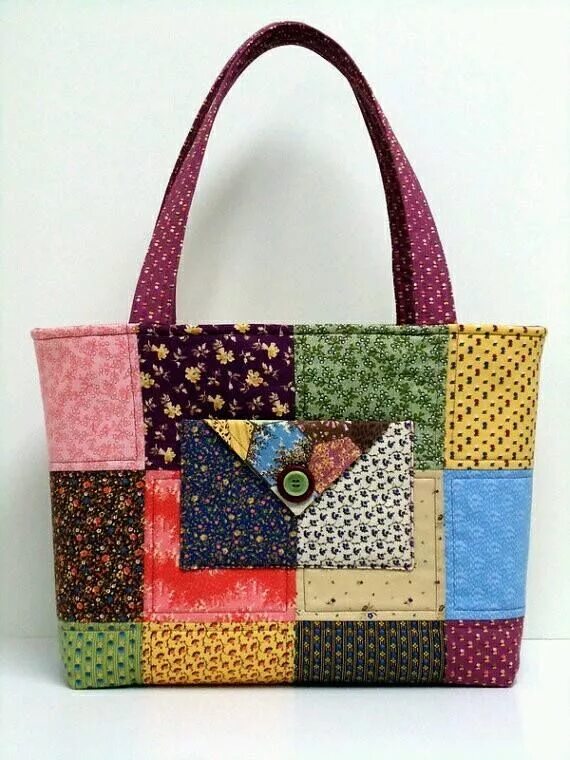 Пэчворк сумки фото Pin on Bags Tote bags sewing, Quilted tote bags, Patchwork bags