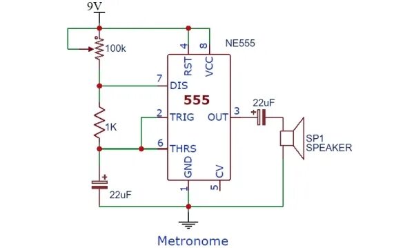 Пьезоэлектрический датчик подключение к ne555 TLC555I Timer - ProtoSupplies