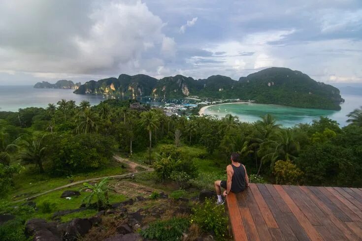 Пхи пхи дон фото Thailand - Phi Phi Island Viewpoint Hike - Guide - Mathers on the Map Thailand p