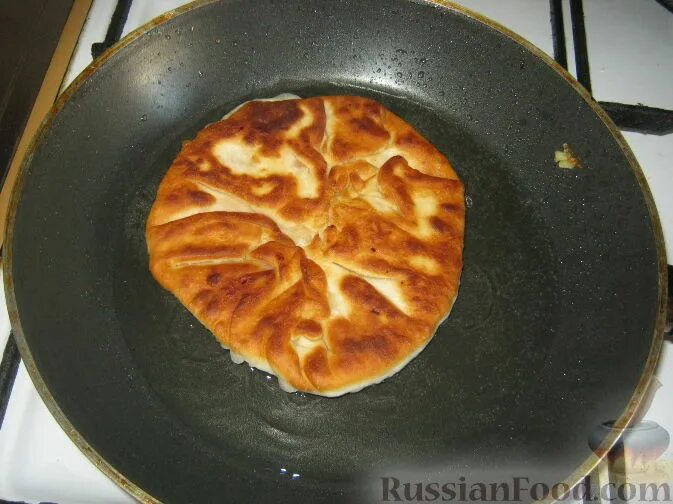 Плачинда с тыквой на сковороде рецепт фото Рецепт: Плацинда с тыквой на RussianFood.com