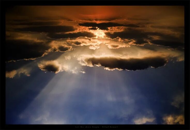 Плачущее небо фото Let the show begin