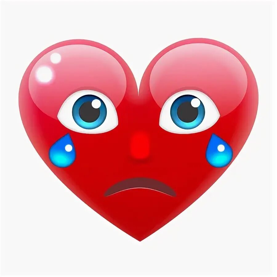 Плачут сердца фото Heart Smile Emoticon. Heart Emoji. For 14th Of February. For Saint Valentine's D