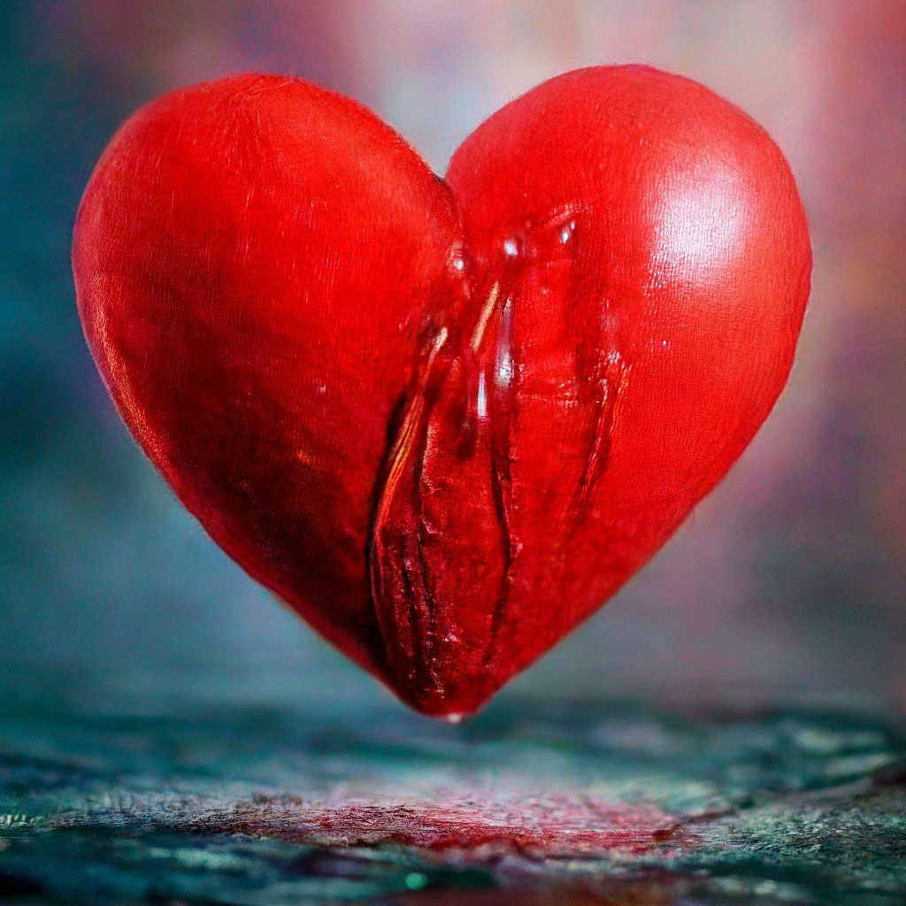 Плачут сердца фото "The heart is crying, aesthetically ." - image created in Shedevrum