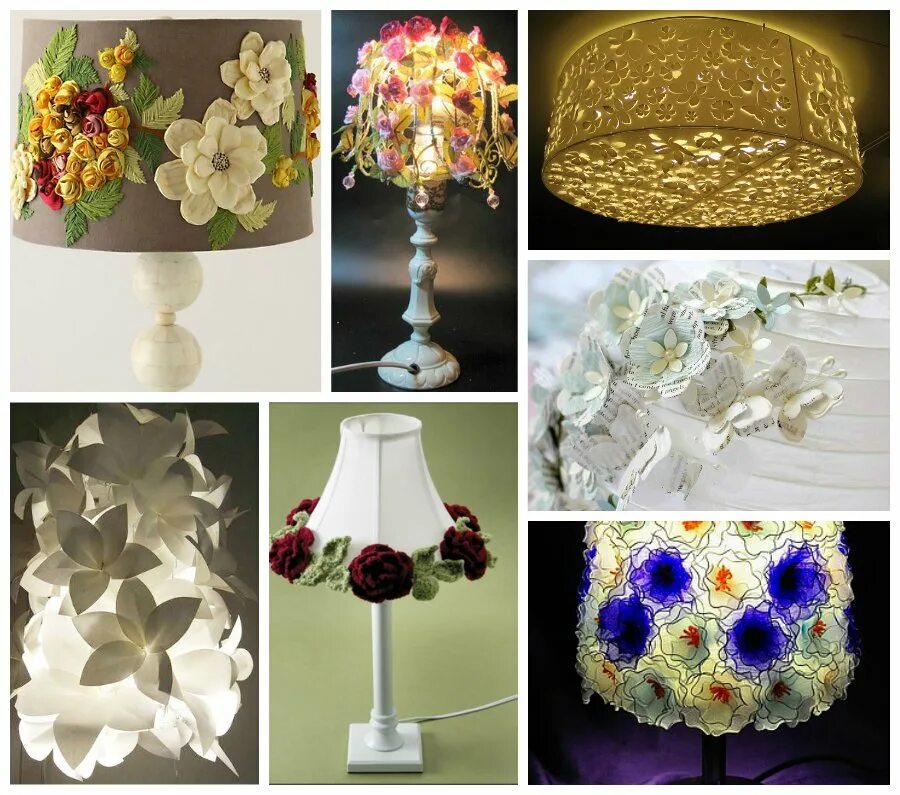 Плафон для светильника своими руками Делаем оригинальный абажур своими руками