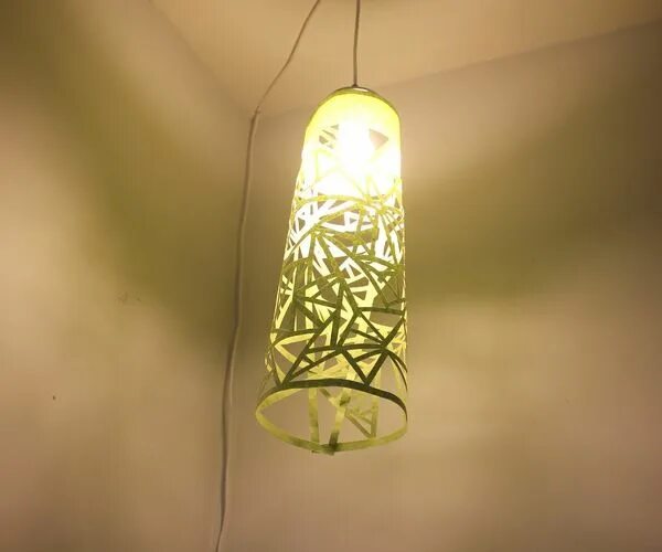 Плафон для уличного светильника своими руками Handmade Designer Paper Lampshade Paper lampshade, Diy lamp shade, Hanging light