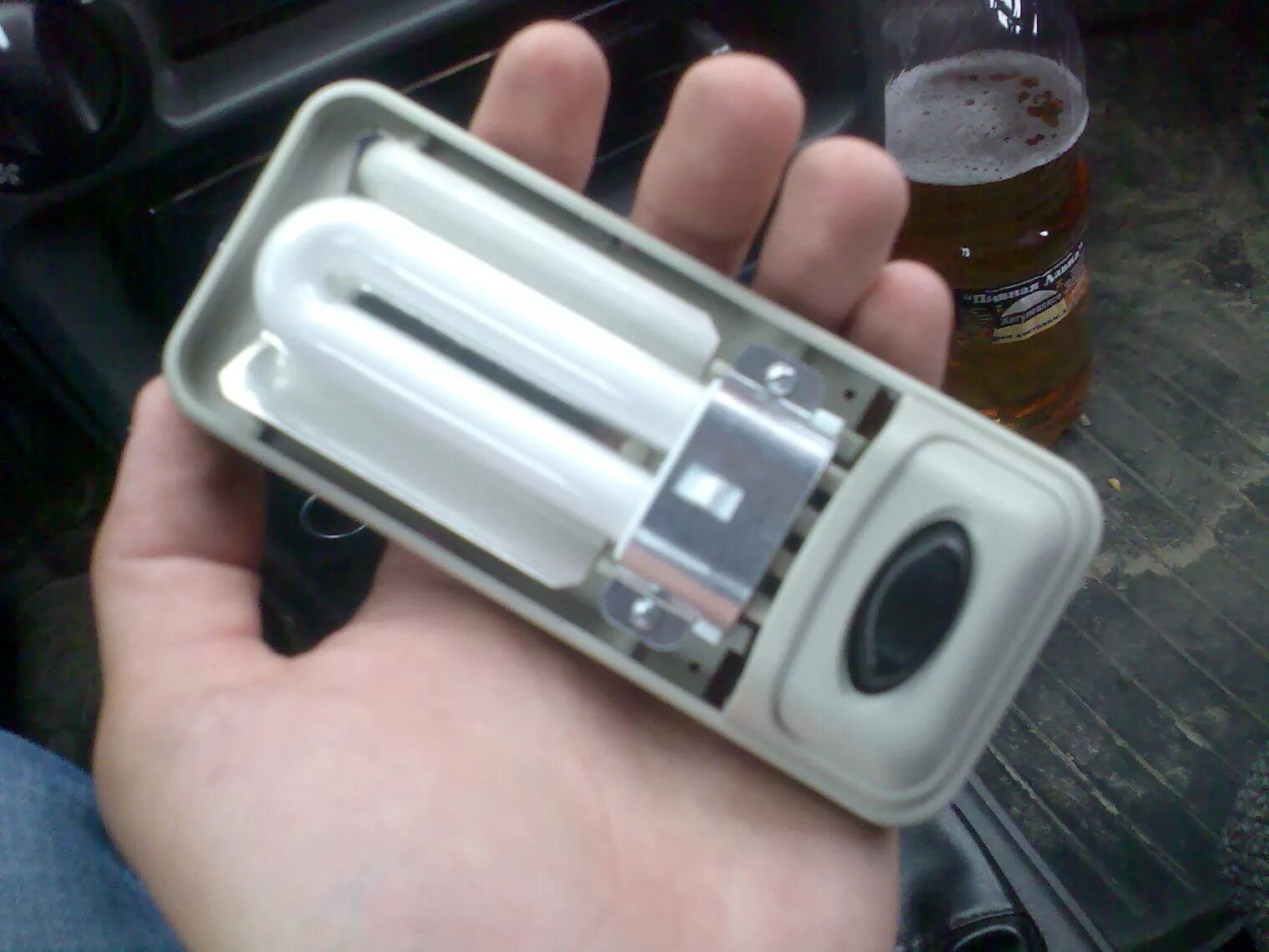 Плафон освещения салона ваз 2114 тюнинг Плафон освещения салона - Lada 2114, 1,5 л, 2005 года тюнинг DRIVE2