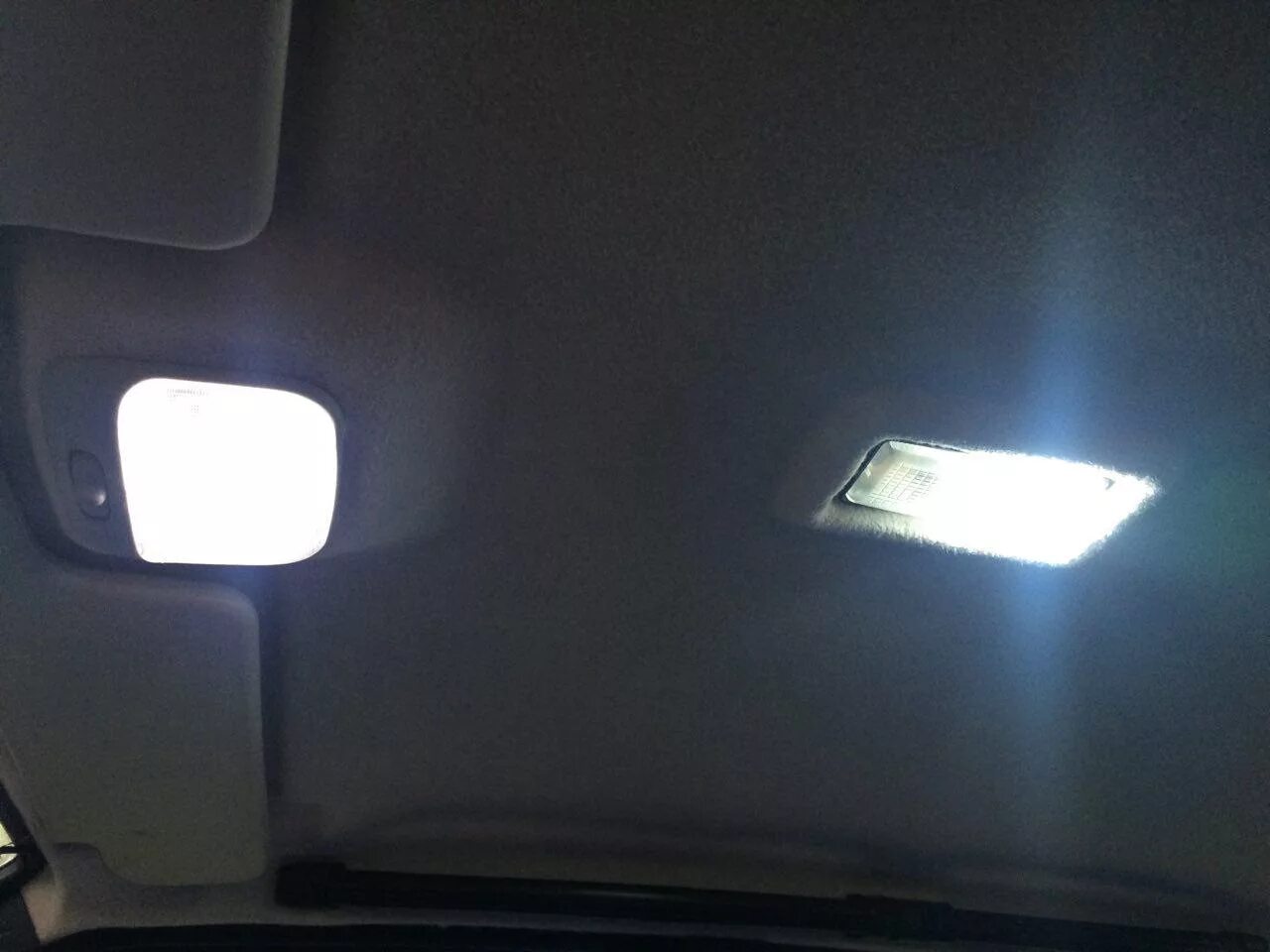 Плафон ваз 2114 тюнинг Плафон освещения салона от Lanos вместо "Циклопа" - Lada 2115, 1,6 л, 2007 года 