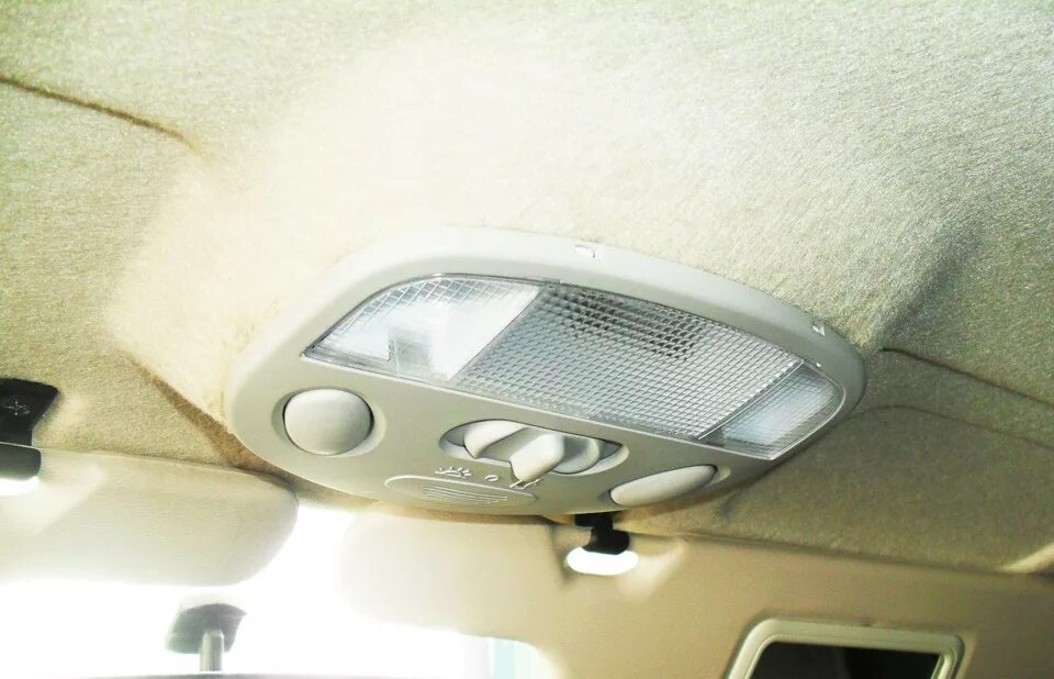 Плафон ваз 2114 тюнинг Запись 22. Салон. Потолок. Часть 1. Плафон. - Lada 2114, 1,6 л, 2010 года стайли