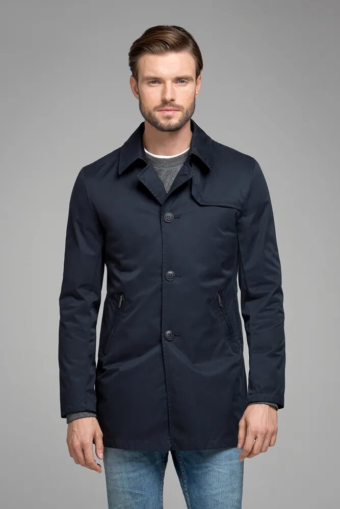 Плащ мужской деловой стиль Сбор заказов. Верхняя одежда Plаks@ - 22. Женская и мужская коллекции. Куртки, в