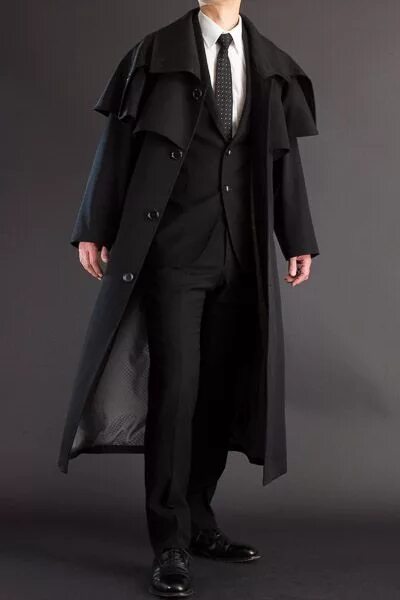 Плащ мужской деловой стиль イ ン バ ネ ス コ-ト 130 Fashion suits for men, Clothes design, Mens clothing styles