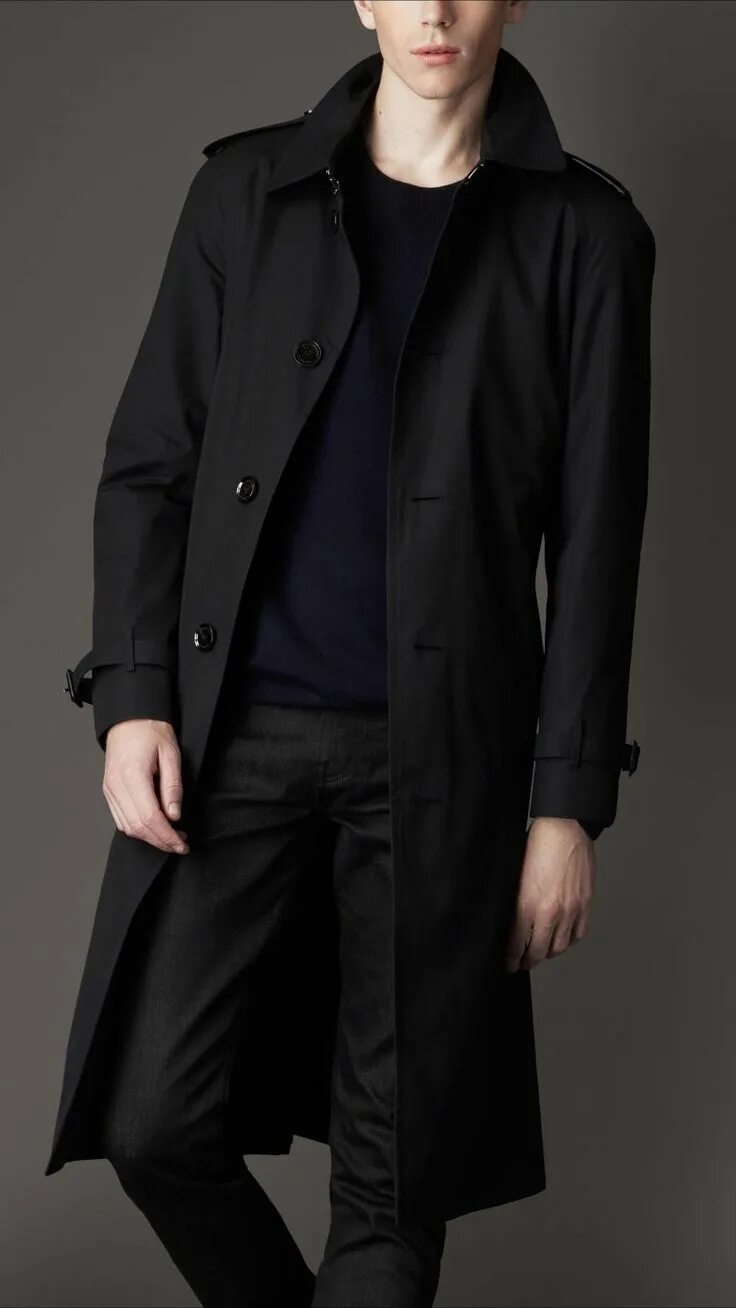 Плащ мужской какой в моде Long Coat Outfits For Men in 2024 Long coat men, Trench coat men, Mens outfits