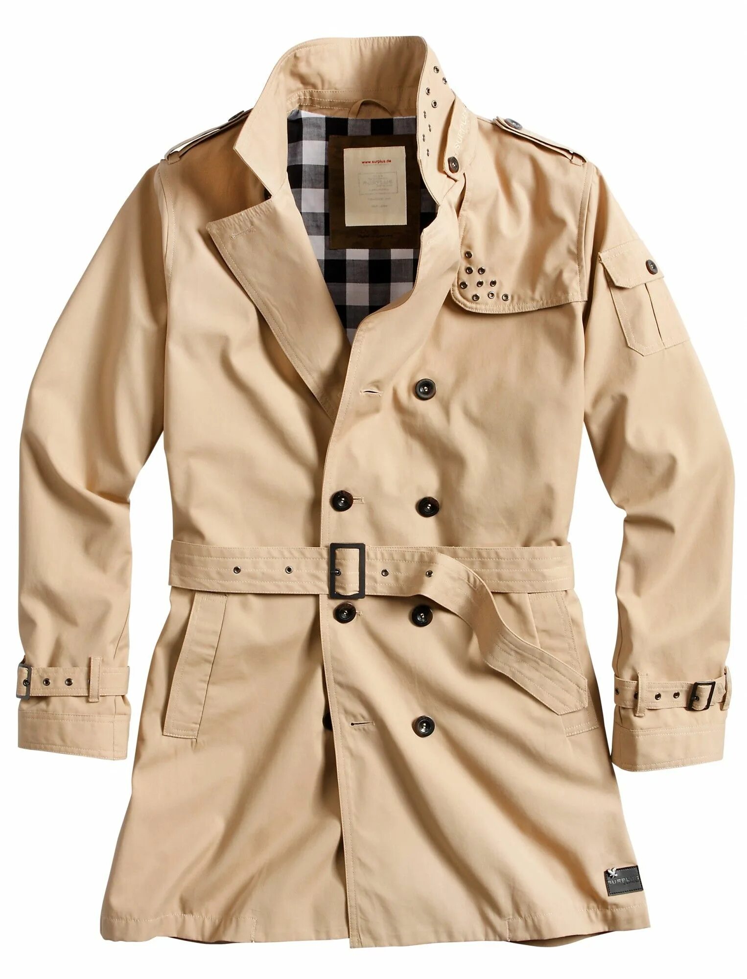 Плащ мужской в стиле милитари Trenchcoat Military Style coats Trench coat men, Coat, Beige coat