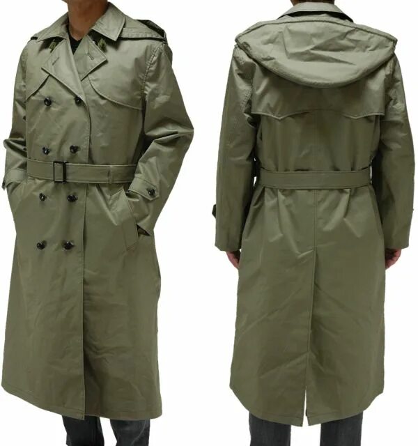 Плащ мужской в стиле милитари Плащи форменные