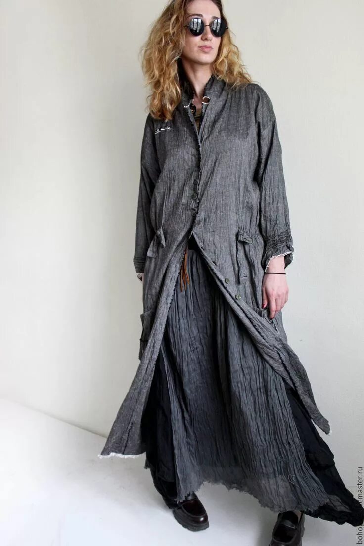 Плащ в стиле бохо женский Летнее пальто-пыльник в стиле бохо "Шелли М" в интернет-магазине на Ярмарке Маст