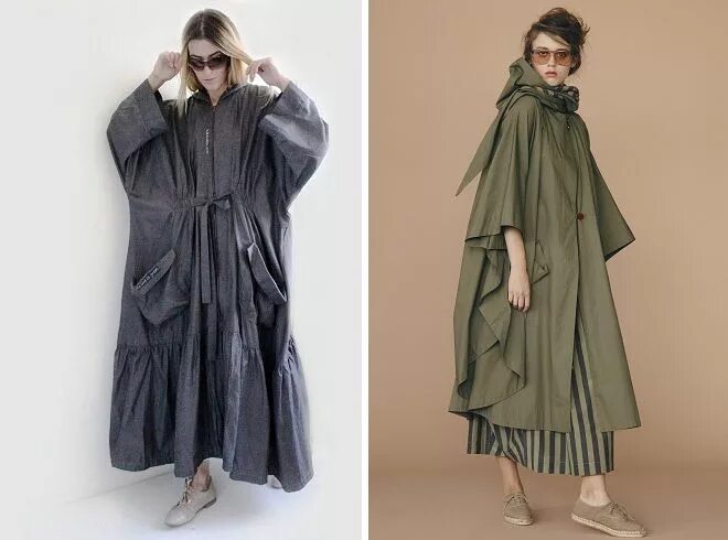 Плащ в стиле бохо женский Стильное пальто в стиле бохо - зимнее, демисезонное, летнее, вязаное, из льна, с