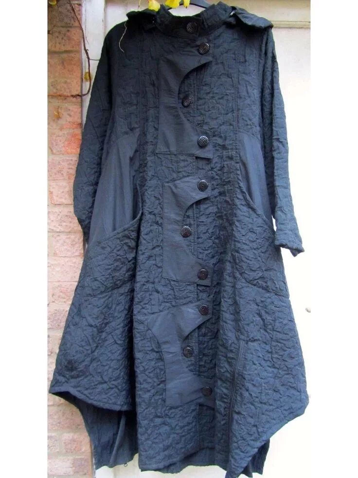 Плащ в стиле бохо женский Einfarbiger Mantel mit Taschen Unusual clothes, Clothes design, Gorgeous clothes