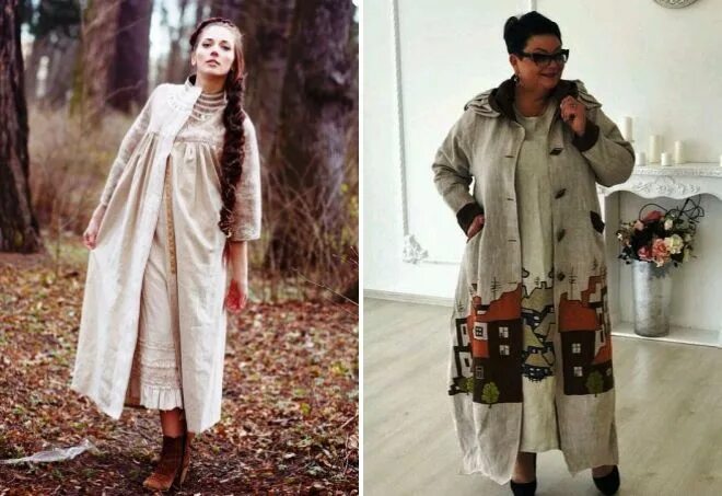 Плащ в стиле бохо женский Пальто женское в стиле бохо Каталог одежды Dress-m.ru