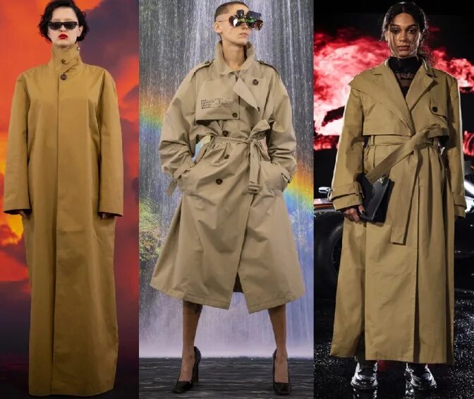 Плащ женский 2024 2025 тренды Женский плащ 2022 - тенденции и фото Какие плащи для девушек и женщин самые модн