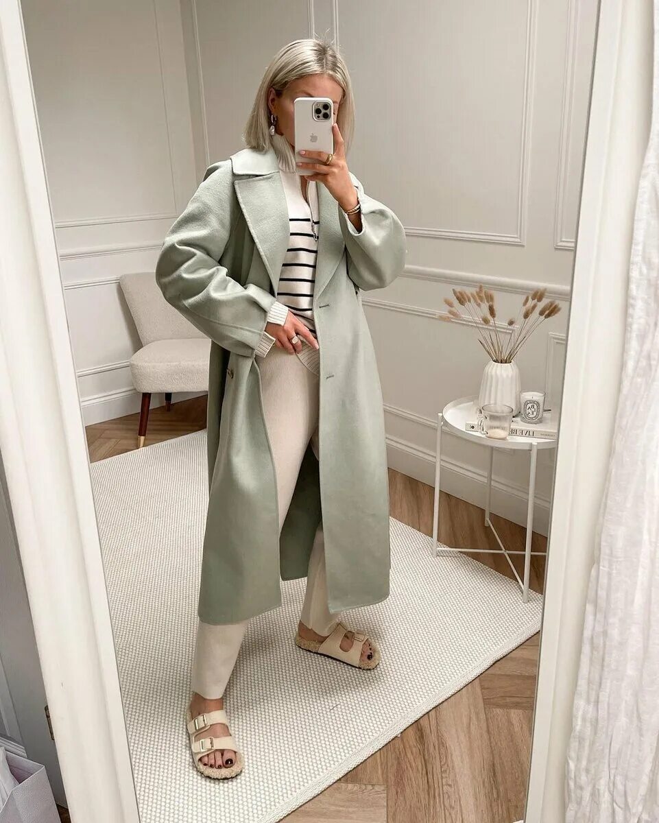 Плащ женский 2024 2025 тренды Копирую образы блогеров 2021 на примере товаров с Алиэкспресс MilkaPon - Aliexpr