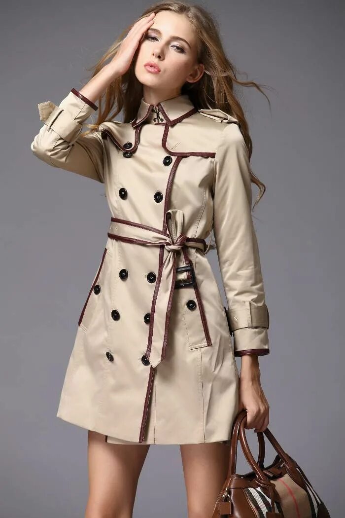 Плащ женский мода 2024 Картинки плащи женские