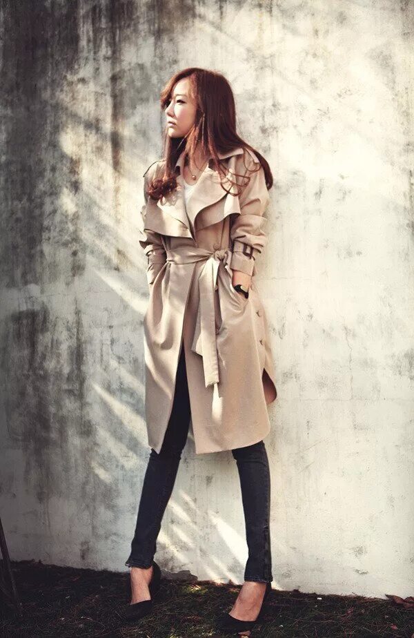 Плащ женский мода 2024 Купить 2017 НОВАЯ МОДА ВЕСНА ОСЕНЬ ЖЕНЩИНЫ ПЛАЩ ДЛИННЫЙ ПИДЖАКИ ПЛЮС РАЗМЕР ТАЛИ