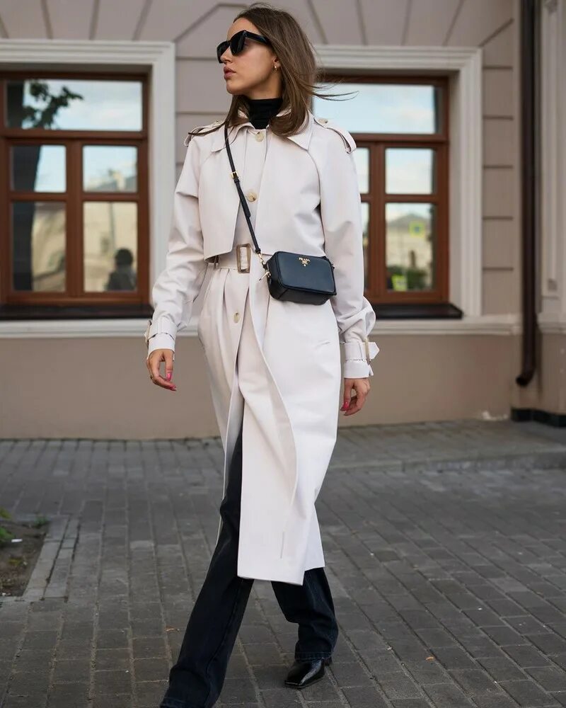 Плащ женский мода 2024 фото Модный плащ 2023: найдено 84 картинок