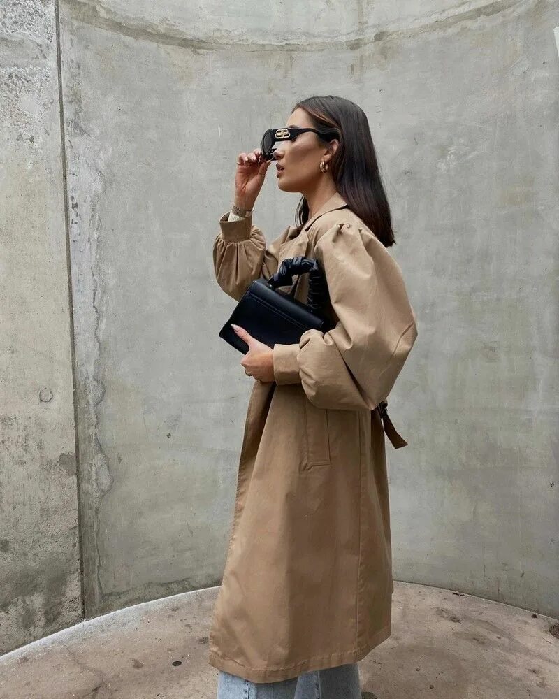 Плащ женский осень 2024 тренды Модные женские тренчи и плащи в 2022 году: 150 фото трендовых моделей - Я Покупа