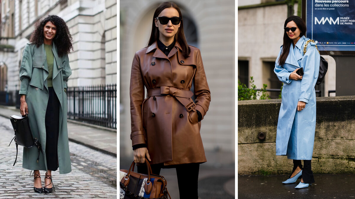 Плащ женский осень 2024 тренды Только не бежевый, пожалуйста!": какого цвета купить плащ на весну 2024? (топ-7 