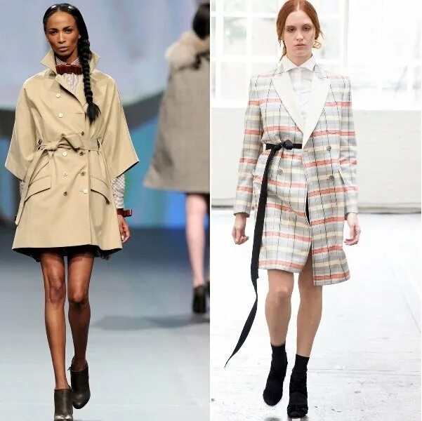 Плащ женский тренд Женские плащи на весну и осень 2022: стиль, тренды, фото