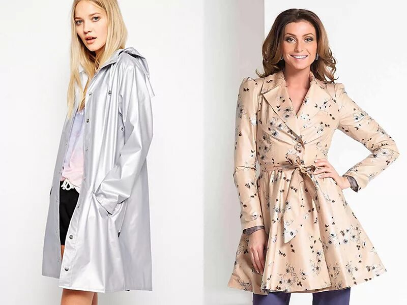 Плащ женский тренд Плащ-трапеция - лучший фасон, чтобы подчеркнуть свой стиль Мода от Кутюр.Ru