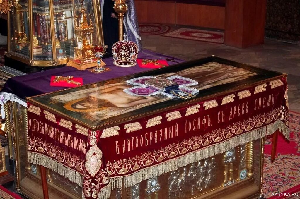 Плащаница фото в храме Великий пост - Фоторассказы священника Константина Пархоменко