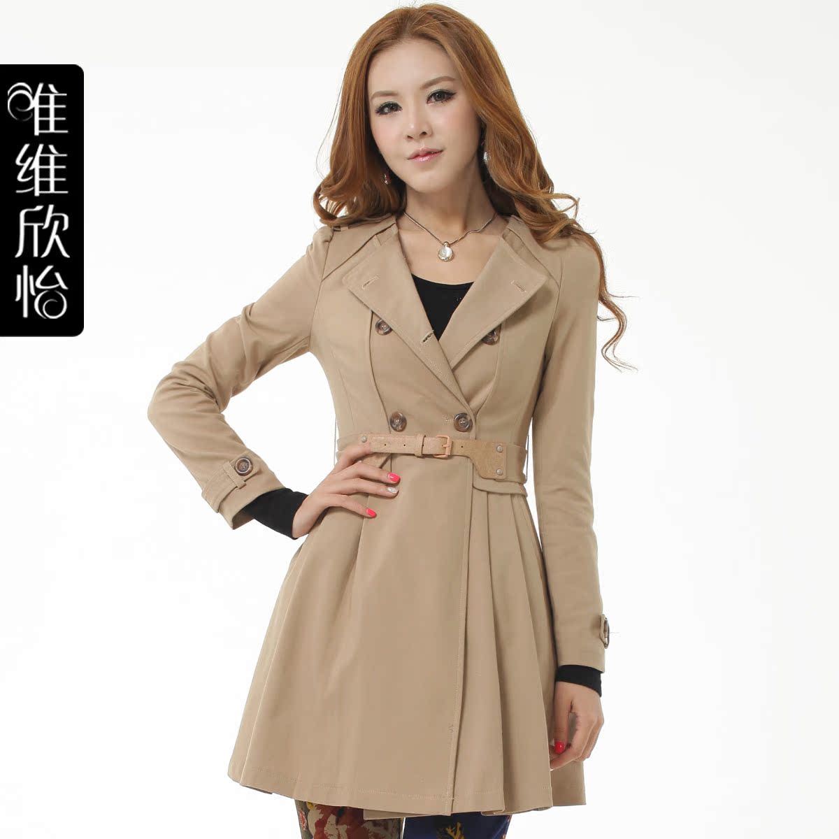 Плащи женские 2024 осень фото Купить женский плащ Осень-зима одежда новый товар корейская версия женщин мода s