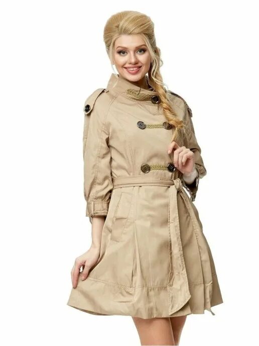 Плащи женские 2024 осень фото Купить легкие плащи женские в интернет магазине WildBerries.ru Страница 4