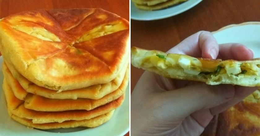 Плацинды рецепт с фото на кефире Бесподобные плацинды на кефире с зеленым луком и яйцом Food, Ethnic recipes, Bre