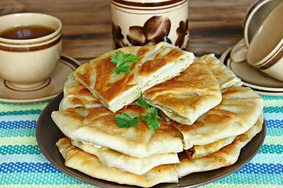 Плацинды с картошкой рецепт с фото Плацинды с картошкой на сковороде рецепт с фото - 1000.menu