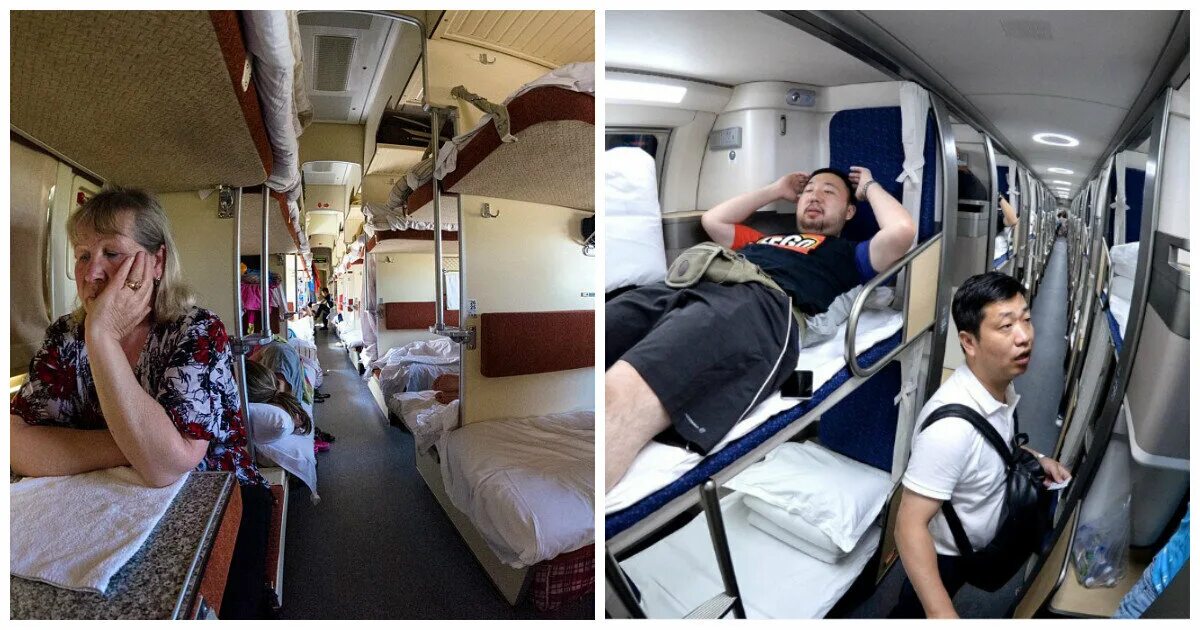 Плацкарт и купе в чем разница фото В РЖД заменят полки в плацкарте капсулами