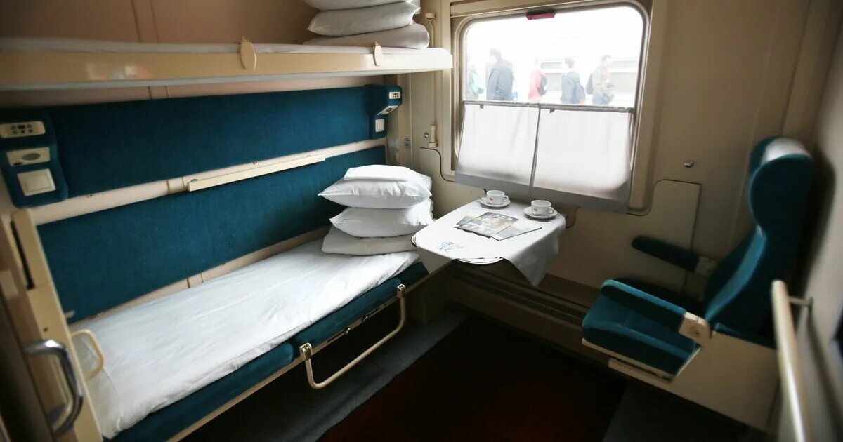 Плацкарт казань москва фото Пассажиры верхних полок поездов смогут есть на нижних при условии поездки на сво