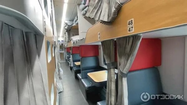 Плацкарт москва анапа фото Отзыв о Фирменный поезд № 012М "Анапа - Москва" Плацкарт нового образца. Шторки,