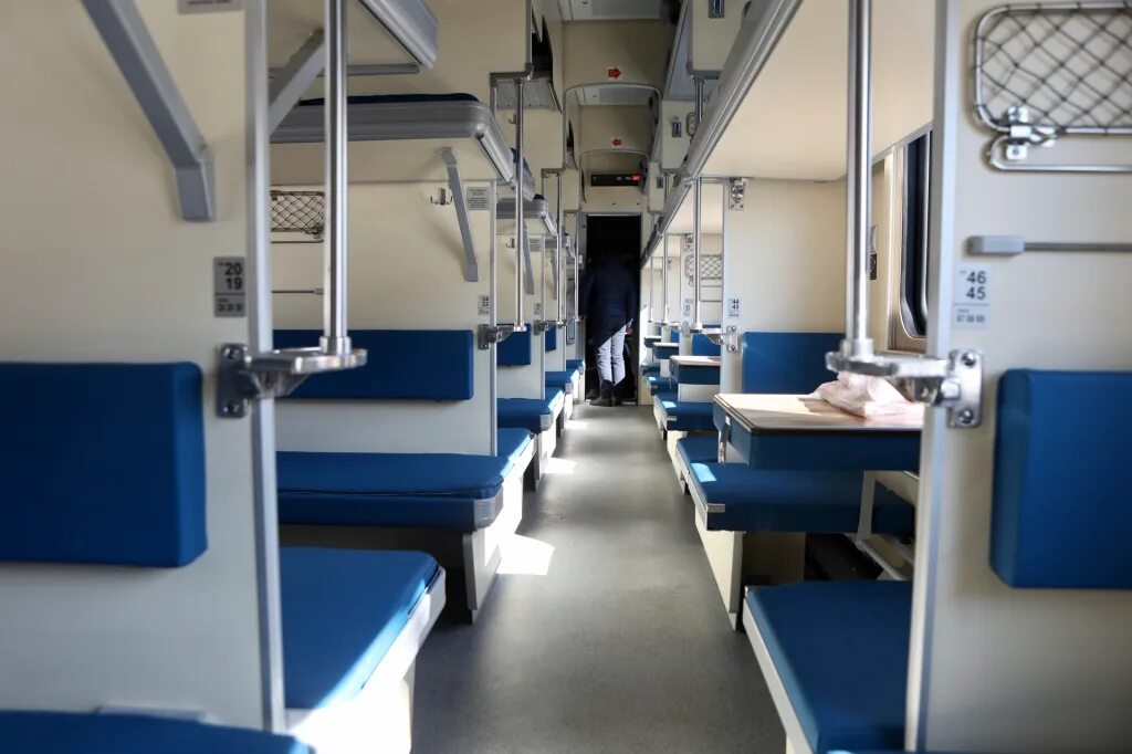 Плацкарт москва владивосток фото Первые "умные" пассажирские вагоны появились в поезде Владивосток - Москва