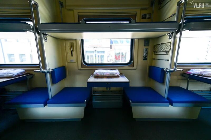 Плацкарт москва владивосток фото В поездах "Владивосток - Москва" появился душ в каждом вагоне - Версия для печат