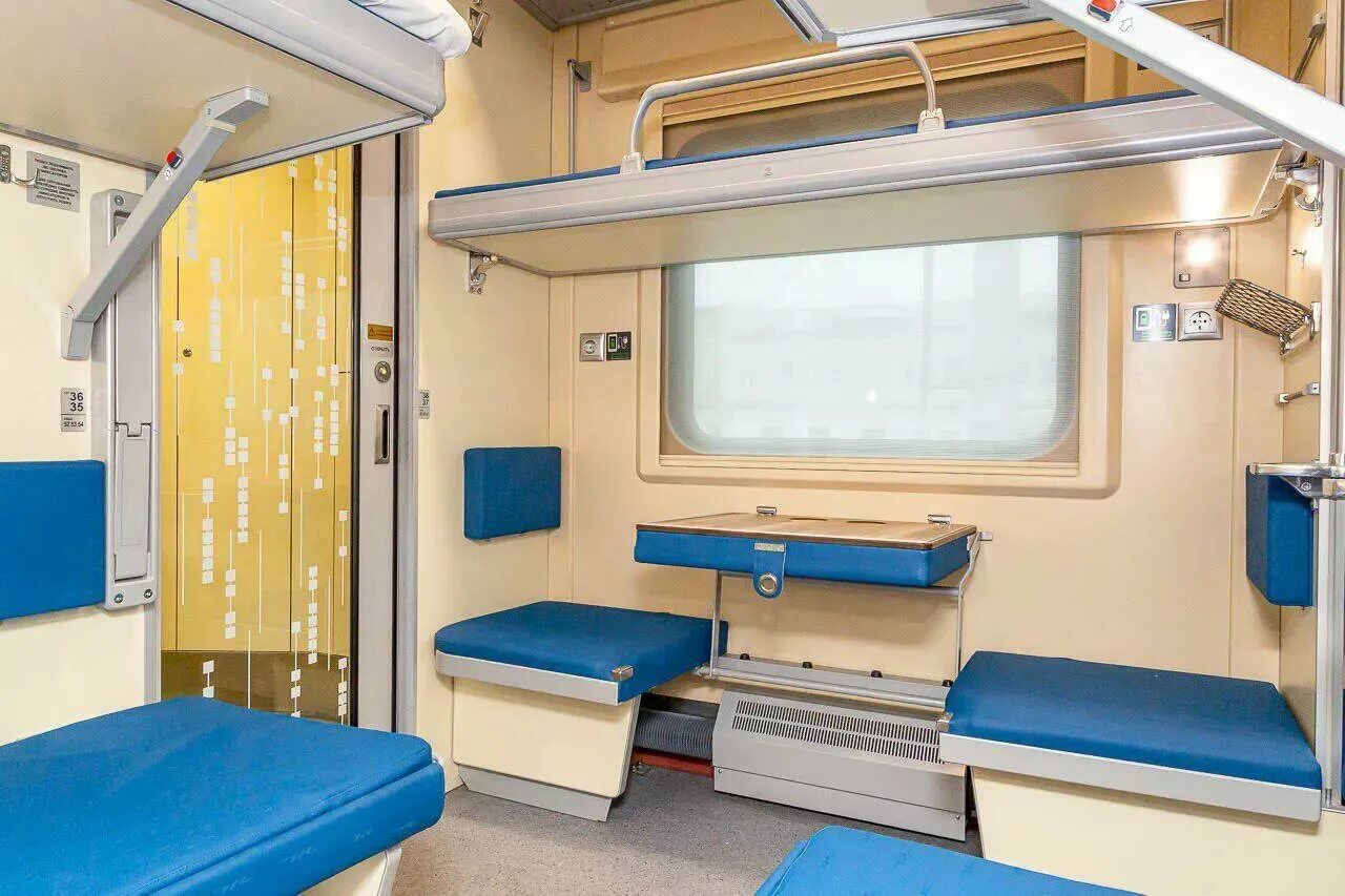 Плацкарт ржд фото внутри Почему боковые полки в плацкарте лучше остальных