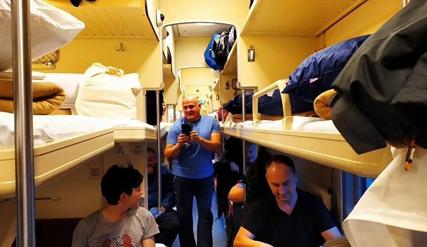 Плацкарт симферополь москва фото Всё о сервисе в поезде "Таврия" Новости Туристический портал Республики Крым