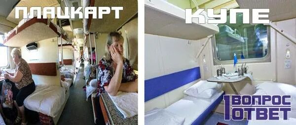 Плацкарт в поезде и купе отличие фото Плацкарт и купе - блог Санатории Кавказа
