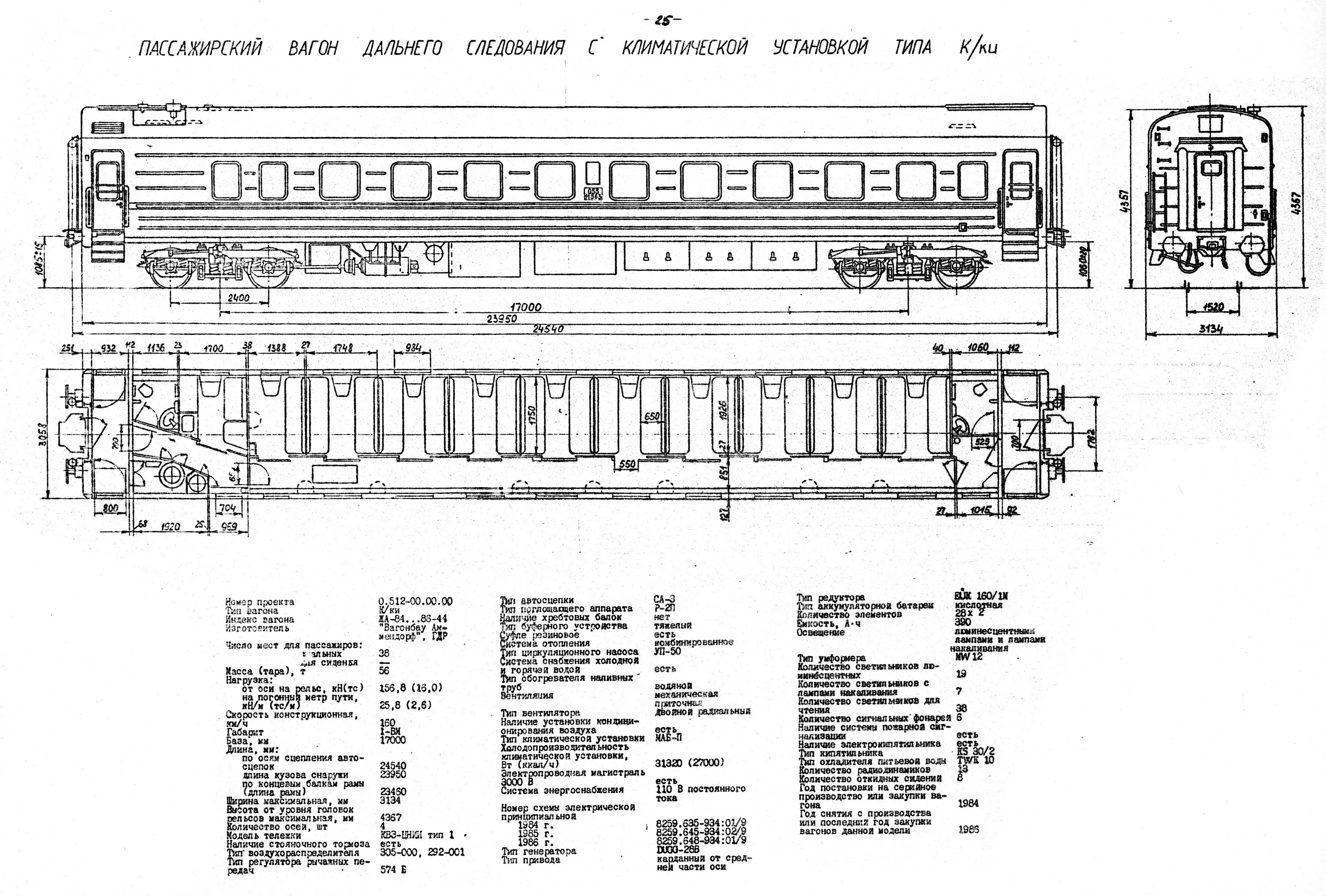 Плацкартный вагон фото схема Пассажирский вагон ЦМВ с климатической установкой типа К/к* 1:160 - ScaleTrainsC